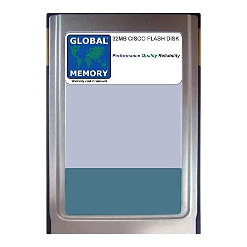 GLOBAL MEMORY 32 MB Flash Card Speicher FÜR Cisco 7000 Series ROUTERN RSP1 & 7500 Series ROUTERN RSP2 (mem-rsp-flc32 m) von GLOBAL MEMORY