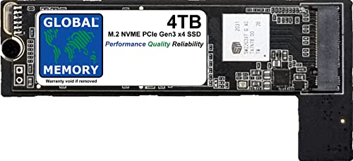 GLOBAL MEMORY 4 TB M.2 PCIe Gen3 x4 NVMe Solid State Drive (SSD) für Mac Mini / Mac Mini Server (2014) von GLOBAL MEMORY
