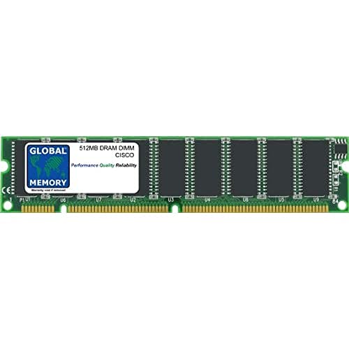 GLOBAL MEMORY 512 MB DRAM DIMM ARBEITSSPEICHER FÜR Cisco DIE KONVERGENZ DER Medien Server MCS 7815–1000/MCS 7825–1133/MCS 7835–1266 (mem-7815–1000–512) von GLOBAL MEMORY