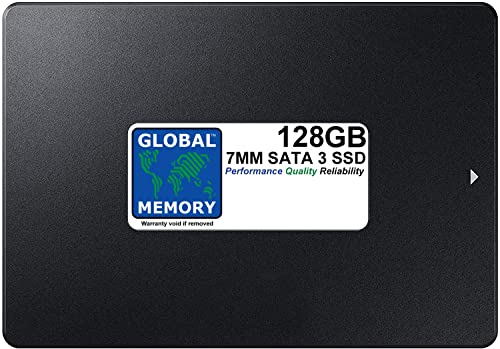 GLOBAL MEMORY SATA 3 Solid State Drive (SSD) für MacBook Pro Non Retina (2011–2012), 128 GB, 7 mm von GLOBAL MEMORY