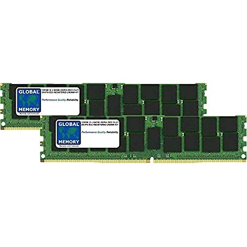 Global Memory 128GB (2 x 64GB) DDR4 2933MHz PC4-23400 288-PIN ECC Registered Load Reduced DIMM (LRDIMM) Memory RAM Kit für Mac Pro (2019) von GLOBAL MEMORY