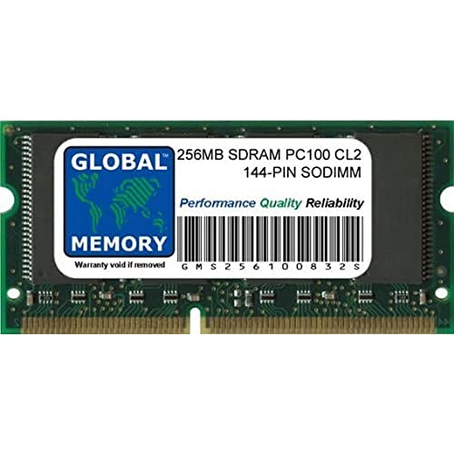 256MB PC100/133 144-PIN SDRAM SODIMM Memory RAM, kompatibel mit IMAC G3/G4 von GLOBAL MEMORY