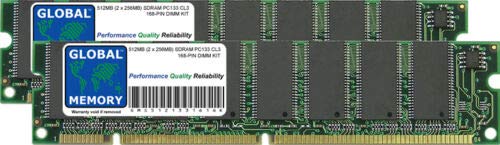 Global Memory 512MB (2 x 256MB) SDRAM PC133 133MHz 168pin DIMM Speicher RAM Kit für AKAI Z4 / Z8 / MPC4000 von GLOBAL MEMORY