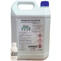 Packung 5kg Polyester Resin + Katalysator 100grs 11989637 von GLOBAL NETWORK