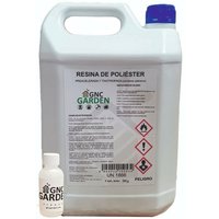Packung 5KG polyester resin + katalysator 100GRS 11989637 von GLOBAL NETWORK