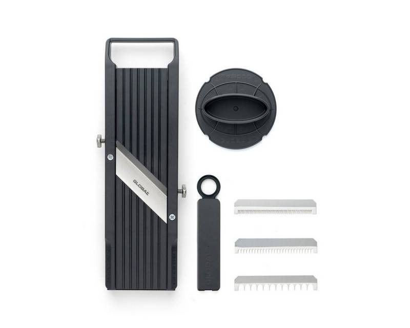 GLOBAL Gemüsehobel Mandoline / Gemüsehobel 64 mm GSL-64 black von GLOBAL