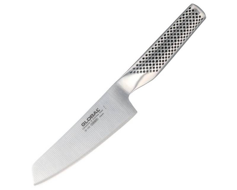 GLOBAL Gemüsemesser Global G-102 Nakiri Gemüsemesser 14 cm, G-102 von GLOBAL