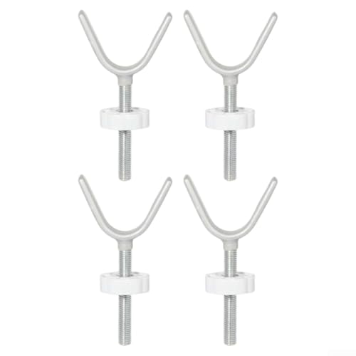 4er-Pack Torschienen-Adapter, für Baby- und Haustierschutzgitter, sichere Y-Form für Holz-, Metall- und Steinschienen 4er-Pack Torschienen-Adapter, für Baby- und Haustierschutzgitter, sichere Y-Form für Holz-, Metall- und Steinschienen von GLOBALHUT