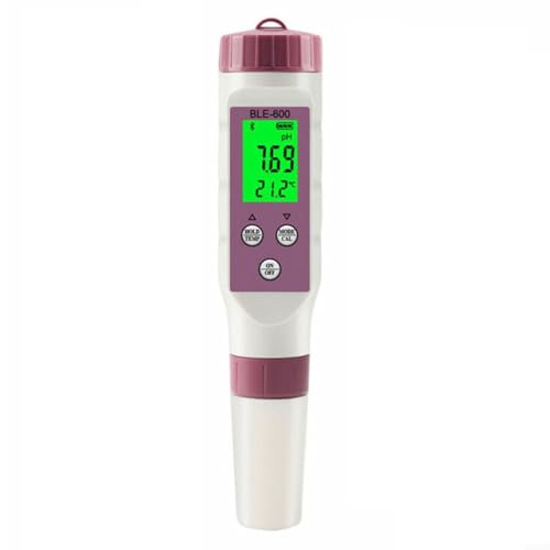 7-in-1 Digitaler Wasserqualitätstester, pH ORP Temperaturmessgerät mit Bluetooth, für Pool Aquarium Hydrokultur Labortest 7-in-1 Digitaler Wasserqualitätstester, pH ORP Temperaturmessgerät mit Bluetooth, für Pool Aquarium Hydrokultur Labortest von GLOBALHUT