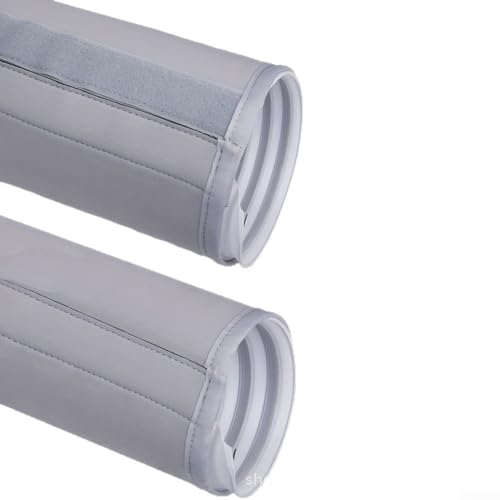 Benutzerfreundliche, isolierte Schlauchabdeckung für tragbare Klimaanlagen mit leicht zu reinigenden Funktionen (grau) von GLOBALHUT
