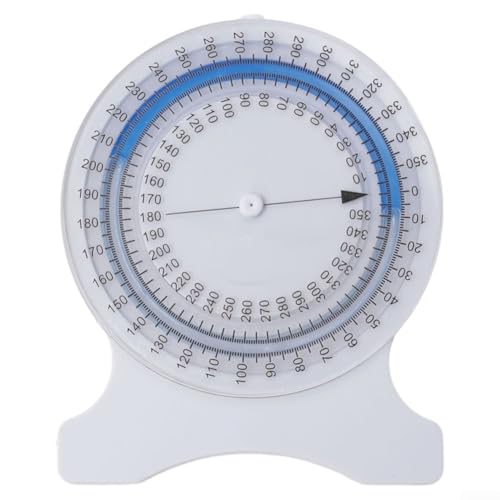 Blasen-Neigungsmesser zur Gelenkmessung, perfekt für Wirbelsäulentests und Physiotherapie-Anwendungen (blau) von GLOBALHUT