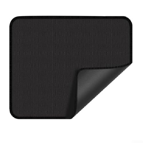 Doppelseitige Silikon-Fiberglas-Matte, hitzebeständig, für Outdoor-Kochfelder, Grills, Bodenschutz, ölbeständig, leicht zu reinigen (50 x 70 cm) von GLOBALHUT