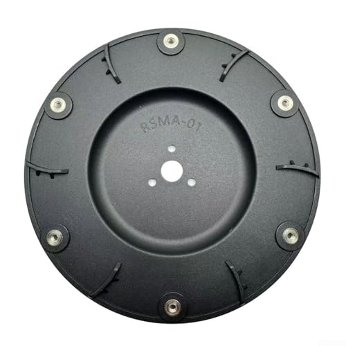 Ersatz-Rasenmähermesser für Mammotion für LUBA 1 AWD und für LUBA 2 AWD Robotermäher, schwarze Kunststoffscheibe, 170 x 16,9 mm, Schneidzubehör, Outdoor-Gartenwerkzeug von GLOBALHUT