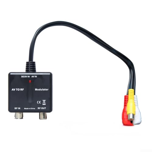 Essential AV zu RF Modulator M03 mit professioneller Herstellung für Signalstabilität Essential AV zu RF Modulator M03 mit professioneller Herstellung für Signalstabilität von GLOBALHUT