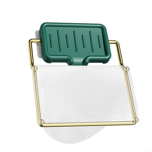 Faltbarer Spülbecken-Filterständer mit Netzbeutel zum Filtern von Speiseresten und zur Vermeidung von Verstopfung des Abflussrohrs (grün) von GLOBALHUT