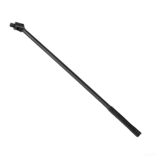 Flexi-Head Ratsche, 61 cm, flexibler Ratschengriff, Steckschlüssel mit schwenkbarem Kopf und federbelastetem Kugelsystem (schwarz) von GLOBALHUT