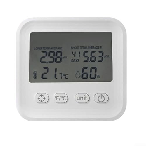 Fortschrittlicher Mini-Radon-Luftmonitor Multifunktionssensor für genaue Raumluftbewertung Fortschrittlicher Mini-Radon-Luftmonitor Multifunktionssensor für genaue Raumluftbewertung von GLOBALHUT