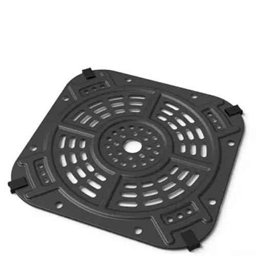 Fritteuse Ersatzteile für 2QT für AF141 Tablett, Air Fryer Quadratische Ersatzplatte Antihaft-Kochschale, leicht zu reinigen von GLOBALHUT