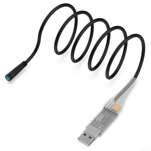 Für Bafang Mount Motor Controller USB Kabel, Programmierung für BBS01/BBS02, Connect PC für Parameter Tweaks (60cm Program Line) von GLOBALHUT