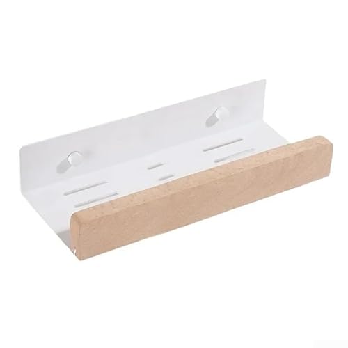 GLOBALHUT Badezimmerregal aus Massivholz, Holzregal, bietet reichlich Stauraum für eine Vielzahl von Gegenständen, geeignet für Wohnzimmer, Schlafzimmer oder Küche (30 cm) von GLOBALHUT