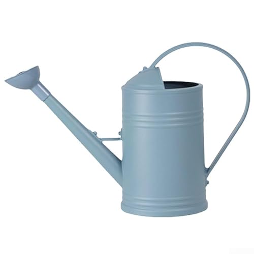 Gießkanne mit langem Auslauf, 1,8 l, Kunststoff, Pflanzen-Wasserkocher mit ergonomischem Griff, für Innen- und Außenbereich, Garten, Balkon, Blumen (blau) von GLOBALHUT