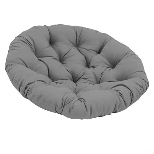 Hängekorb-Kissen, Hängekorb-Stuhl mit Eierstuhl-Kissen, Rattan-Hänge-Sitzkissen für Garten, Outdoor, Innenbereich, 40 x 40 cm (B) von GLOBALHUT