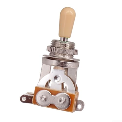Knebelknopf 3-Wege-Wahlschalter für EPI für LP E-Gitarre Ersatzteile (beige) von GLOBALHUT