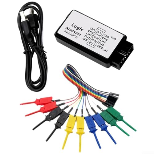 Multi Protocol USB Logic Analyzer for ARM and FPGA, 24M Sampling Rate, 8 Channels, Flexible Custom Functions Multi Protocol USB Logic Analyzer for ARM and FPGA, 24M Sampling Rate, 8 Channels, Flexible Custom Functions von GLOBALHUT