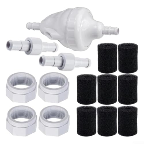 Poolreiniger G52 Ersatzteile Kit, Schlauchmutter Fitting Set mit D52 Ventil D20 Rohr D15 Schnecke Baumwolle für ZODIAC North Pole Modelle von GLOBALHUT