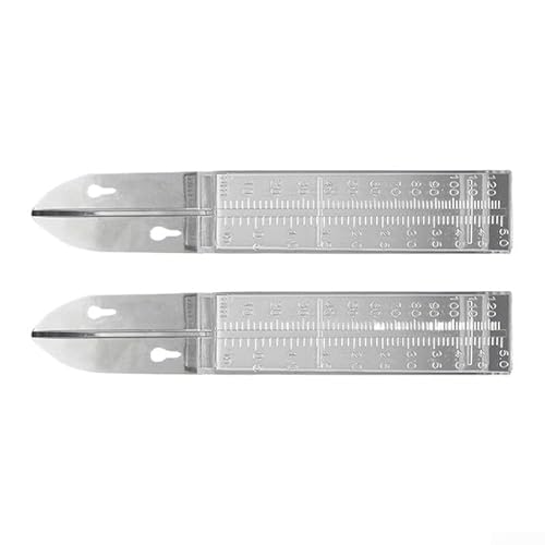 Regenwassermessgerät Garten-Wassermessgerät transparent Kunststoff 25x4,5x2,7cm 2er Set für genaue Regenüberwachung Regenwassermessgerät Garten-Wassermessgerät transparent Kunststoff 25x4,5x2,7cm 2er Set für genaue Regenüberwachung von GLOBALHUT