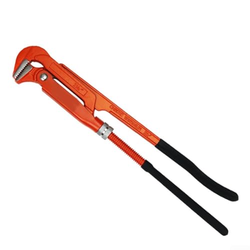 Robuste Rohrzange, Doppelgriff-Rohrzange, für Reparaturen zu Hause, Greifen, Muttern, Schrauben, Rohrverschraubungen (3,8 cm) von GLOBALHUT