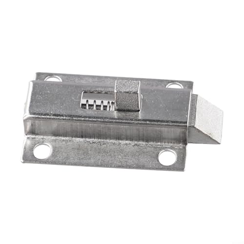 Robustes Feder-Druckschloss, Set aus Edelstahl, für Türen, Fenster, Schränke, Teleskop-Sicherheits-Hardware, Installationspaket, 5 Einheiten Robustes Feder-Druckschloss, Set aus Edelstahl, für Türen, Fenster, Schränke, Teleskop-Sicherheits-Hardware, Installationspaket, 5 Einheiten von GLOBALHUT