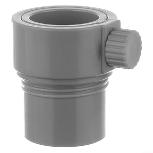 Schwimmbadschirm-Stabilisator, für 3,8 cm und 3,5 cm Deckhülsen, Einzelgewinde, Anti-Wackel-Unterstützung (grau) von GLOBALHUT