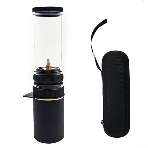 Simplistic Yet Effective The Essential Lightweight Light That Provides Brightness When You Need It Most Outdoors (With Gas Box Black) von GLOBALHUT