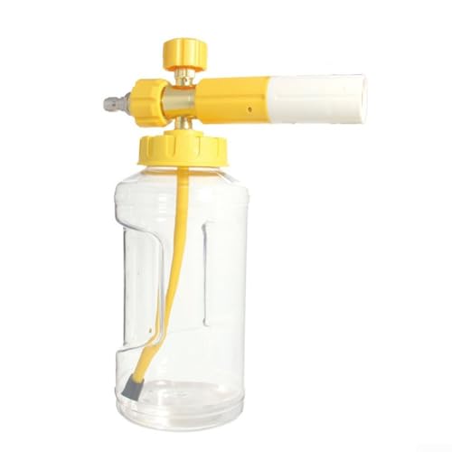 Snow Foam Spray Pot Cleaning Tool for Achieving Thick Foam with Pressure Washers (Dynamic Yellow) von GLOBALHUT