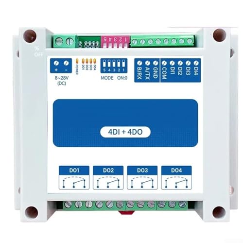 Steuererfassungsmodul, für Modbus RTU Industrial Standard Communication Protocol, RS485 Control Acquisition Module, DI und DO Output Linkage Mode von GLOBALHUT
