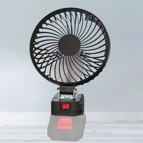 Tragbarer kabelloser Ventilator, wiederaufladbarer batteriebetriebener Ventilator, Metall, Desktop-Kühlgerät mit mehreren Geschwindigkeitseinstellungen für Camping, Büro, Outdoor Tragbarer kabelloser Ventilator, wiederaufladbarer batteriebetriebener Ventilator, Metall, Desktop-Kühlgerät mit mehreren Geschwindigkeitseinstellungen für Camping, Büro, Outdoor von GLOBALHUT