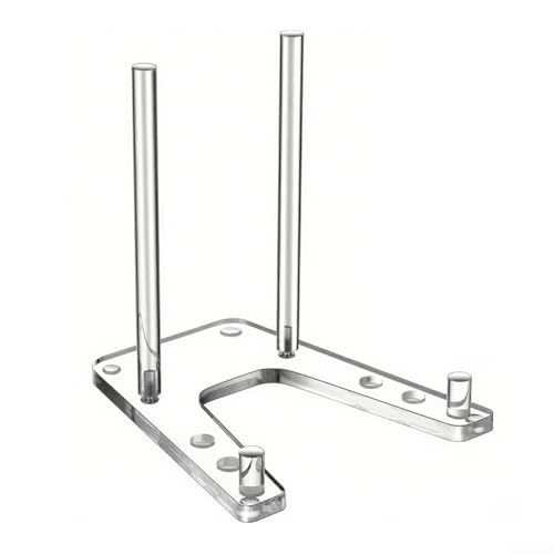 Verstellbarer transparenter Acryl-Ständer, 15,2 cm Staffelei-Halter für dekorative Teller, Bilder, Bücher, Tisch-Bilderrahmen-Ständer Verstellbarer transparenter Acryl-Ständer, 15,2 cm Staffelei-Halter für dekorative Teller, Bilder, Bücher, Tisch-Bilderrahmen-Ständer von GLOBALHUT