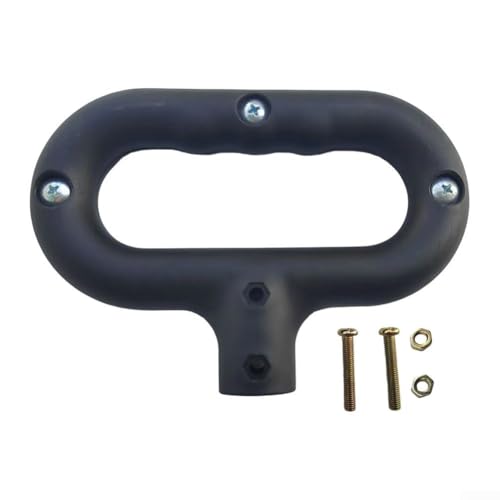 Wagon Handle Replacement, Plastic Push Handle For Camping Wagon And Folding Cart With Robust Plastic Material (Circular Interface) von GLOBALHUT