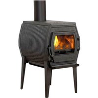 GLOBEFIRE Gussofen »Charon I«, Gusseisen, 7 kW - schwarz von GLOBEFIRE