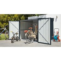 Fahrradgarage Family anthrazit 3,82 m² - Globel Industries von GLOBEL INDUSTRIES