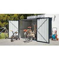 Globel Industries - Fahrradgarage 'Family', anthrazit, 3,82 m² von GLOBEL INDUSTRIES