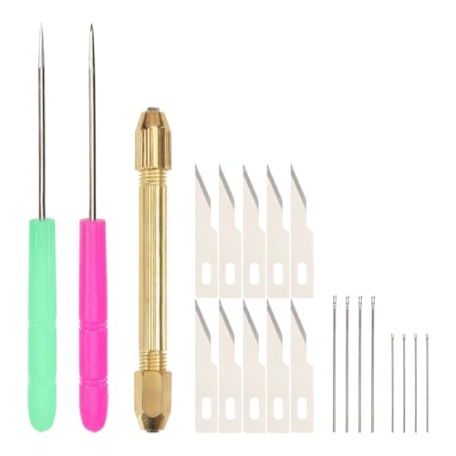 GLOBLELAND 13 Stück Puppenhaar-Werkzeug Puppenhaar-Rerooting-Kit Reroot-Rehair-Tools Puppenhaar-Perücken-Tools Puppenhaar-Herstellungszubehör für Puppenhaar-Perücken DIY-Zubehör von GLOBLELAND