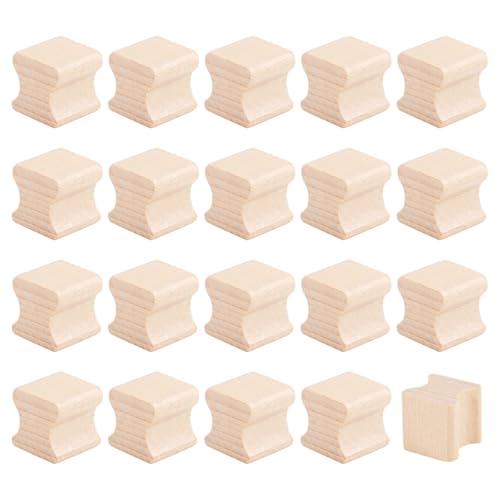 GLOBLELAND 20 Stück Leere Stempelhalterungen Aus Gummi Zum Basteln 0.78x0.78 Zoll Quadratischer Stempelgriff Aus Holz Harte Holzblöcke Zur Stempelherstellung Scrapbook Siegel Handgefertigtes Dekor GLOBLELAND 20 Stück Leere Stempelhalterungen Aus Gummi Zum Basteln 0.78x0.78 Zoll Quadratischer Stempelgriff Aus Holz Harte Holzblöcke Zur Stempelherstellung Scrapbook Siegel Handgefertigtes Dekor von GLOBLELAND