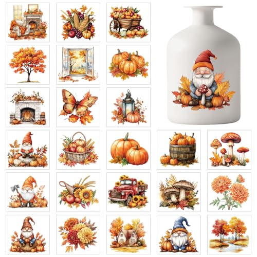 GLOBLELAND 25 Blatt Herbst Erntedank Landschafts Silhouette Selbstklebende Laternenaufkleber Ahornblätter Aufkleber Kürbis Zwerg Selbstklebender Laternenglas Aufkleber Für Wände Fenster Heimwerken GLOBLELAND 25 Blatt Herbst Erntedank Landschafts Silhouette Selbstklebende Laternenaufkleber Ahornblätter Aufkleber Kürbis Zwerg Selbstklebender Laternenglas Aufkleber Für Wände Fenster Heimwerken von GLOBLELAND