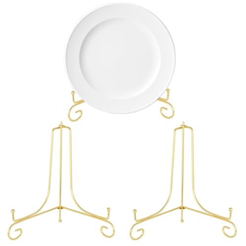 GLOBLELAND 3 Stück Tellerständer Zur Präsentation Dekorative Tellerhalter Aus Metall Zur Präsentation von Bilderrahmen Ständer Zur Präsentation Staffeleiständer Für Bücher Tischkunst Bilder GLOBLELAND 3 Stück Tellerständer Zur Präsentation Dekorative Tellerhalter Aus Metall Zur Präsentation von Bilderrahmen Ständer Zur Präsentation Staffeleiständer Für Bücher Tischkunst Bilder von GLOBLELAND