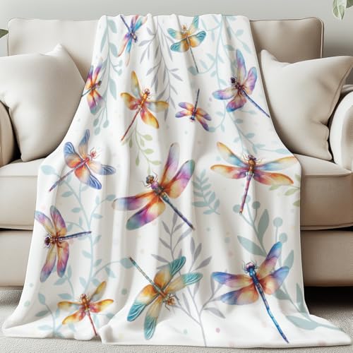 GLOBLELAND Libellen Überwurf Für Damen Und Herren 59×51 Zoll Pflanzen Weiche Gemütliche Flanelldecke Waschbar Flauschige Überwurfdecke Für Zuhause Büro Zimmer Bett Sofa Stuhl Geschenk GLOBLELAND Libellen Überwurf Für Damen Und Herren 59×51 Zoll Pflanzen Weiche Gemütliche Flanelldecke Waschbar Flauschige Überwurfdecke Für Zuhause Büro Zimmer Bett Sofa Stuhl Geschenk von GLOBLELAND