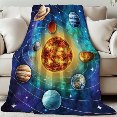 GLOBLELAND Sonnensystem Überwurf Für Damen Und Herren 59×51 Zoll Neun Planeten Sonne Und Erde Weiche Gemütliche Flanelldecke Waschbar Flauschige Überwurfdecke Für Zuhause Büro Zimmer Bett Sofa Stuhl GLOBLELAND Sonnensystem Überwurf Für Damen Und Herren 59×51 Zoll Neun Planeten Sonne Und Erde Weiche Gemütliche Flanelldecke Waschbar Flauschige Überwurfdecke Für Zuhause Büro Zimmer Bett Sofa Stuhl von GLOBLELAND