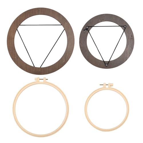 GLOBLELAND Stil Holz Stickerei Reifen Plastik Kreis Kreuzstich Reifen Holz Stickrahmen Rahmen Für Stickrahmen Kunst Stickerei Handwerk Nähen Prozess, 6"/8" GLOBLELAND Stil Holz Stickerei Reifen Plastik Kreis Kreuzstich Reifen Holz Stickrahmen Rahmen Für Stickrahmen Kunst Stickerei Handwerk Nähen Prozess, 6"/8" von GLOBLELAND