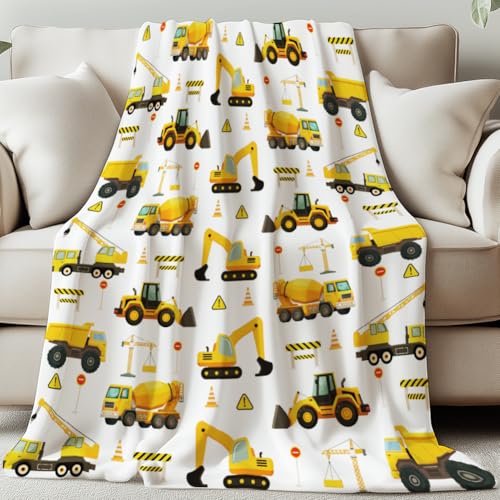 GLOBLELAND Überwurf Mit Baufahrzeugen Für Damen Und Herren 59×51 Zoll Bagger Bulldozer Mischer Weiche Gemütliche Flanelldecke Waschbar Flauschige Überwurfdecke Für Zuhause Büro Zimmer Bett Sofa Stuhl GLOBLELAND Überwurf Mit Baufahrzeugen Für Damen Und Herren 59×51 Zoll Bagger Bulldozer Mischer Weiche Gemütliche Flanelldecke Waschbar Flauschige Überwurfdecke Für Zuhause Büro Zimmer Bett Sofa Stuhl von GLOBLELAND